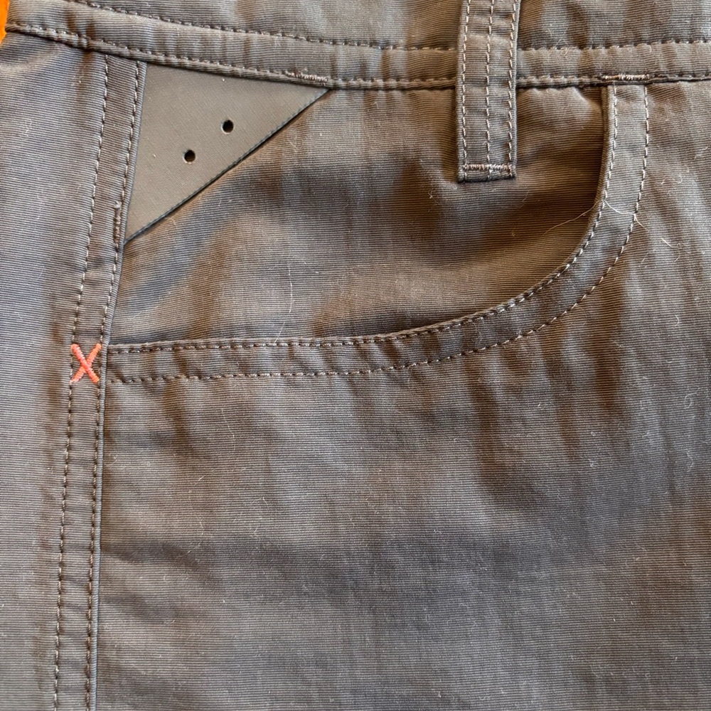 Patagonia Cargo Hiking Pants SZ 6 Gray Quandar Utility Leightweight Gorpcore - Picture 5 of 9